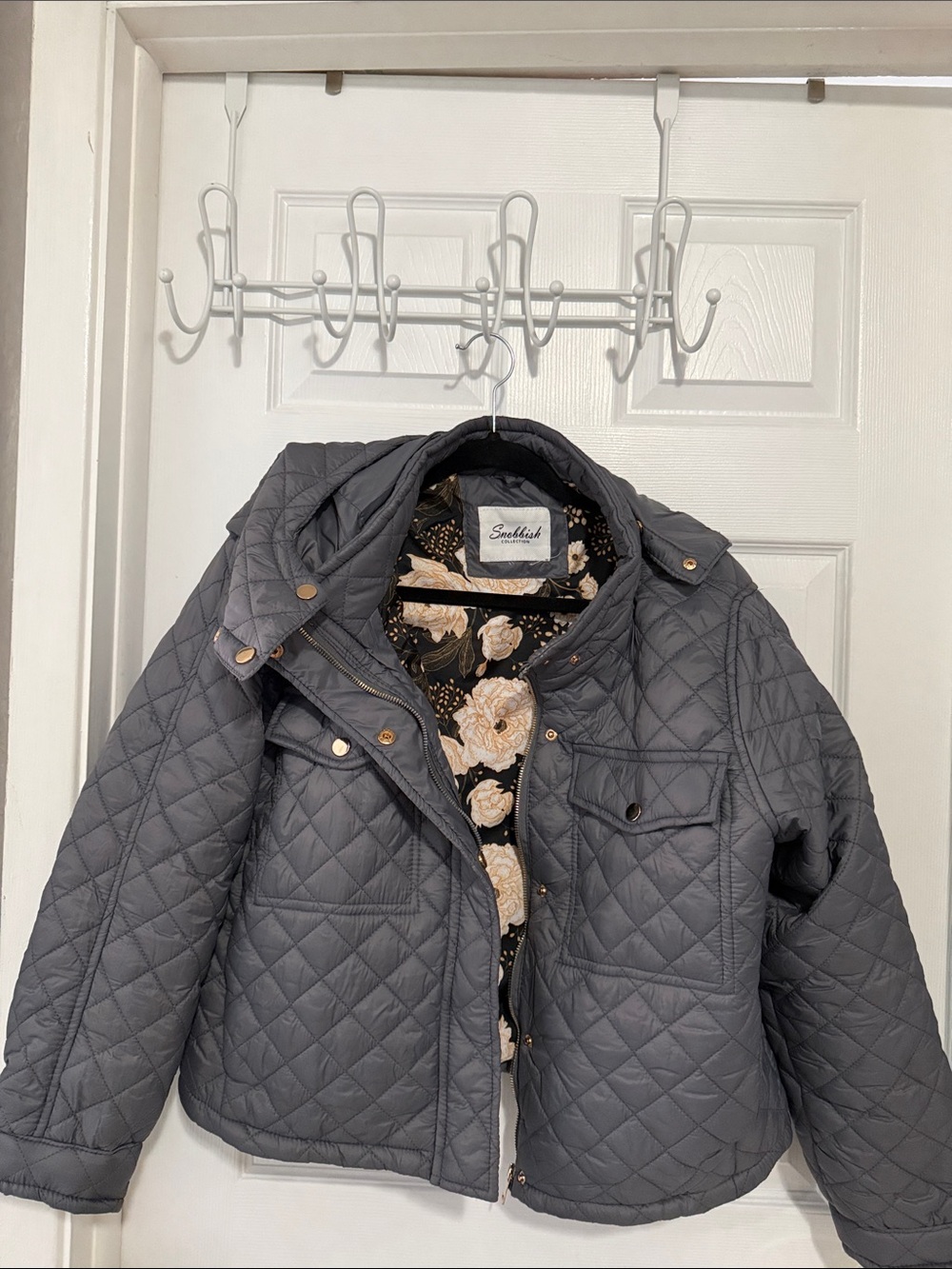Puffer Jacket - Charcoal